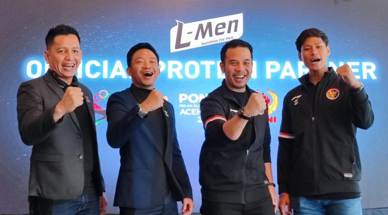 L-Men Jadi Official Protein Partner Wilayah Aceh di PON XXI 2024