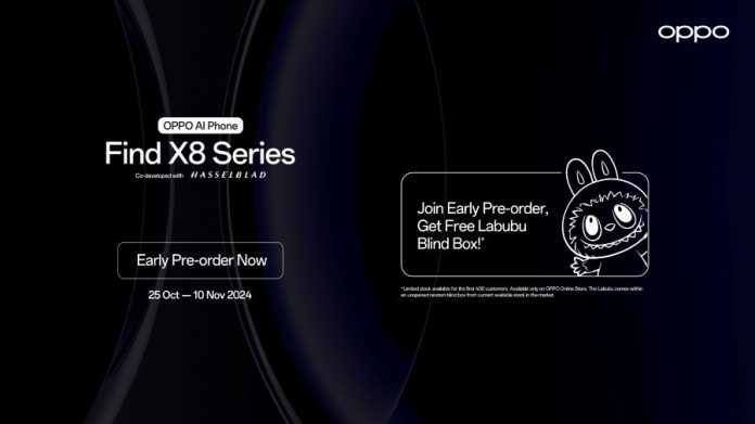 OPPO Indonesia secara resmi membuka masa Early Pre-order untuk Find X8 Series. Mulai dari 25 Oktober hingga 10 November 2024