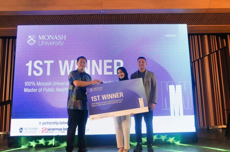 Sinar Mas Land Salurkan Beasiswa Master of Public Health di Monash University untuk Peningkatan Kualitas SDM Kesehatan