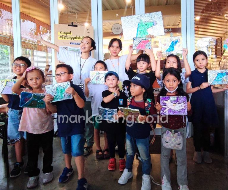 Tetangga Tuku Kecil Antusias Ikuti Workshop Upcycling Kreatif