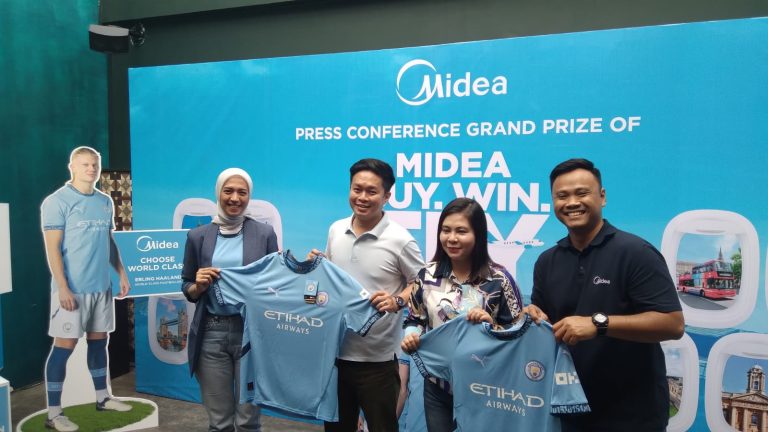 Midea Umumkan Tiga Pemenang Grand Prize Program Buy.Win.Fly 2.0 Berangkat ke Inggris