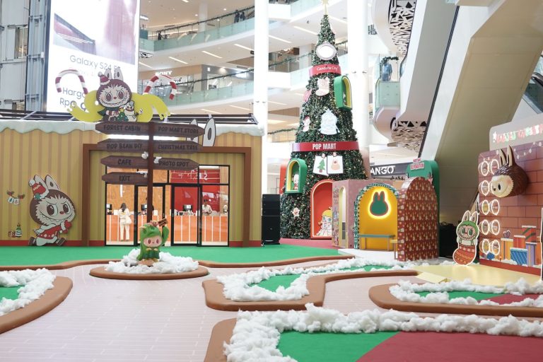 POP MART Christmas Town Hadirkan Pengalaman Otentik Pertama di Indonesia dan Terbesar di Asia di Gandaria City