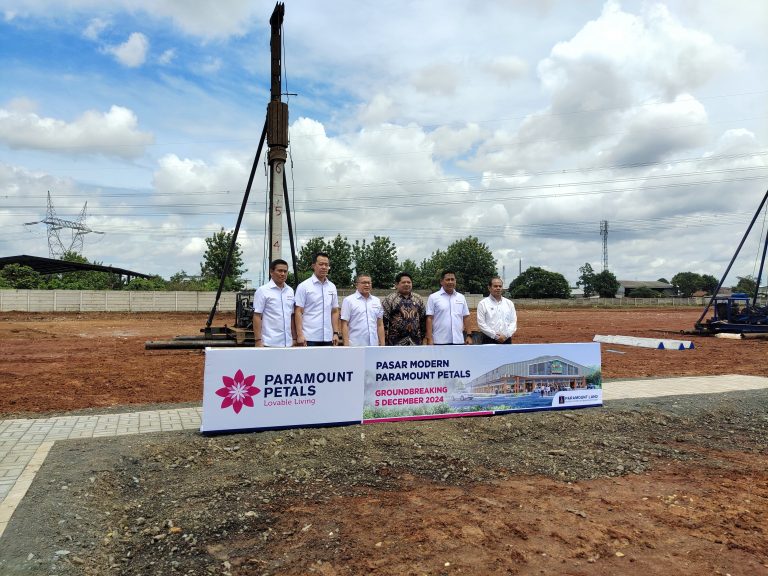 Paramount Petals Gelar Groundbreaking ‘Pasar Modern’ dan Peresmian ‘Community Club’