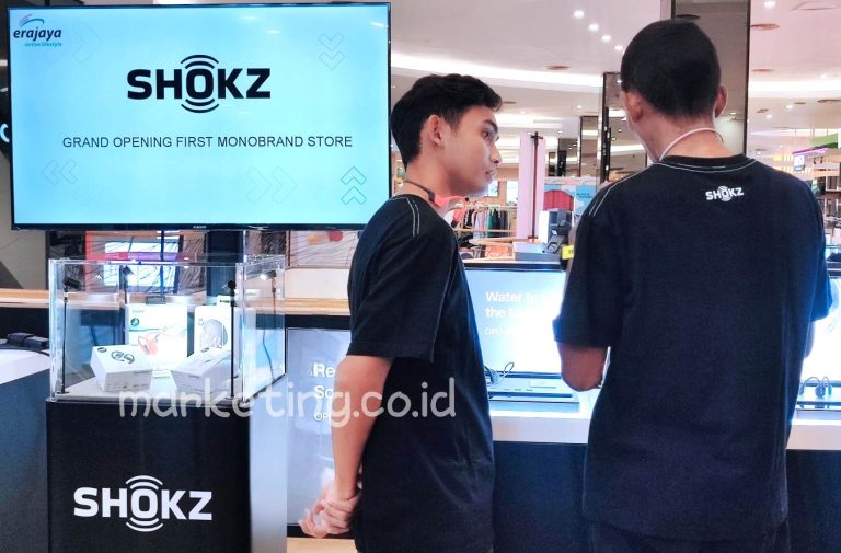 Erajaya Resmikan Gerai Shokz Monobrand Store pertama di Indonesia