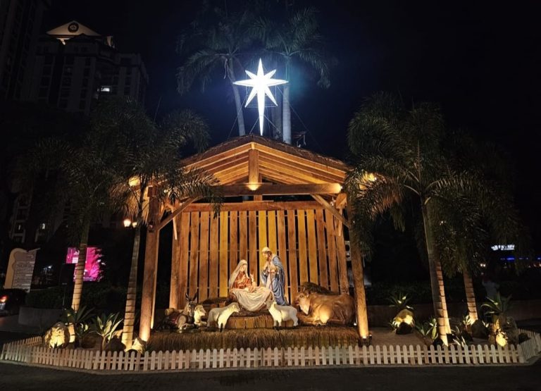 Dekorasi Nativity di Bundaran Lippo Village Mendapat Respon Positif Netizen