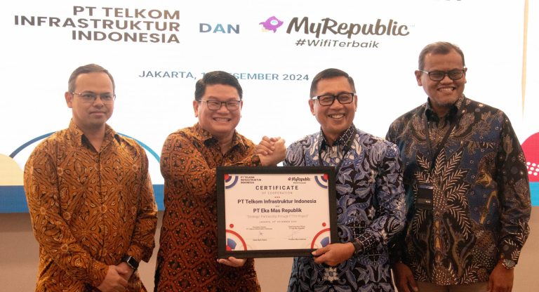TIF dan MyRepublic Jalin Kerja Sama Perkuat Infrastruktur FTTH