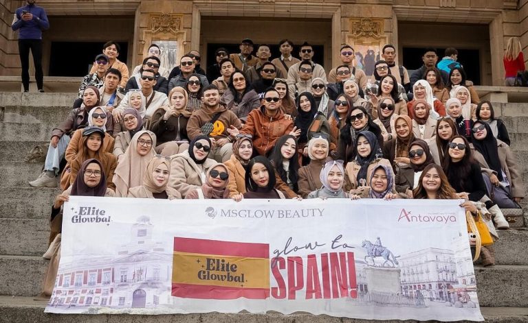 Shandy Purnamasari Ajak Mitra MS GLOW dan Brand Ambassador ke Spanyol untuk Rayakan Pencapaian 2024