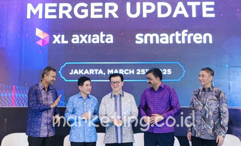 (Foto) Merger XL-Smartfren Disetujui, XLSMART Hadir