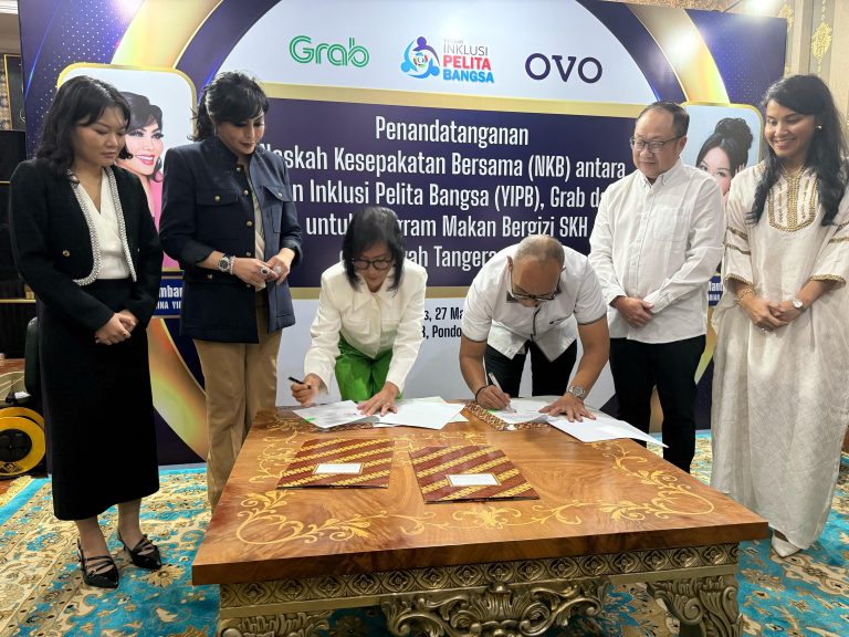 YIPB Gandeng Grab dan OVO untuk Gizi Anak SKH