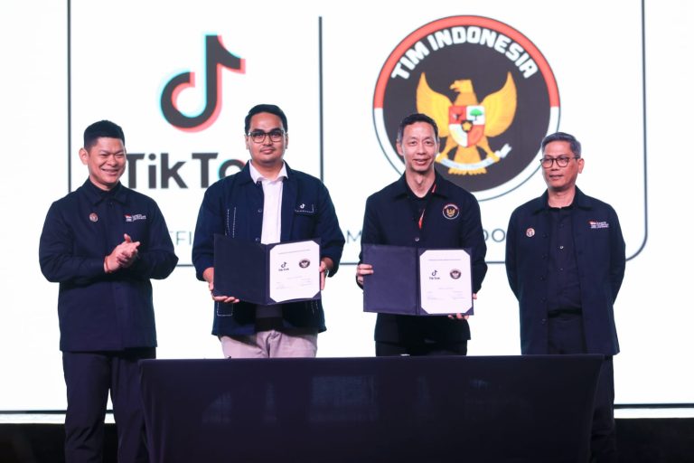 Tim Indonesia, TikTok Indonesia, Atlet , Tim Indonesia ,Richard Sam Bera, Direktur Utama Tim Indonesia,Hilmi Adrianto, Head of Public Policy and Government Relations, TikTok Indonesia, Olimpiade, 