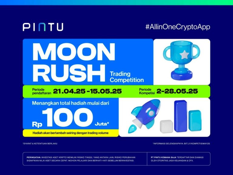 Luncurkan Fitur ‘Share’, PINTU Gelar Kompetisi Trading Berhadiah Ratusan Juta Rupiah