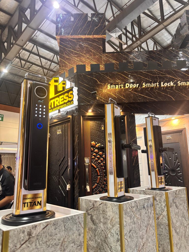 Fortress Pamerkan Inovasi Smart Lock Door Terbaru di Megabuild 2025