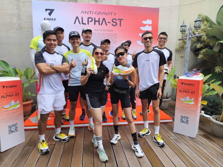 Eagle Gandeng Komunitas Lari Jajal Alpha-ST di Gelaran Sana-Sini Berlari
