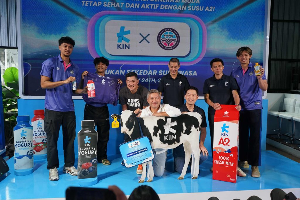 KIN Dairy dan RANS Simba Basketball Ajak Generasi Muda Hidup Sehat Lewat Susu A2