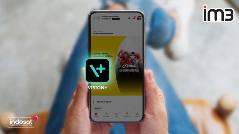 VISION+ dan Indosat Jalin Kolaborasi Hadirkan Akses Konten Digital Premium