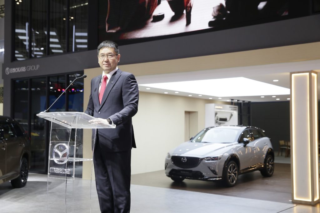 Mazda, GIIAS 2025, Pameran Otomotif, GAIKINDO, Mazda CX-3 Kuro, Mazda CX-60 Sport,
