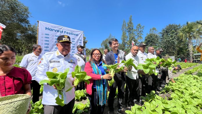Panen Raya program Youth-Led Agri-Food Ketahanan pangan