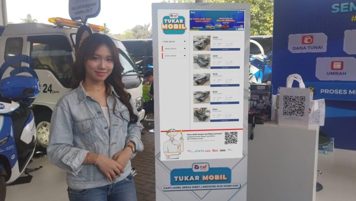TAF Tukar Mobil Digital Signage, Cara Cepat Lihat Stok Mobil Baru dan Bekas di GIIAS 2025