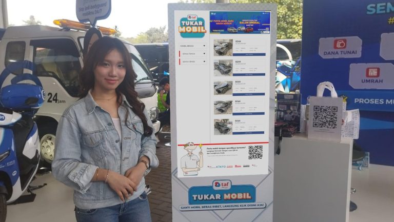TAF Tukar Mobil Digital Signage, Cara Cepat Lihat Stok Mobil Baru dan Bekas di GIIAS 2025