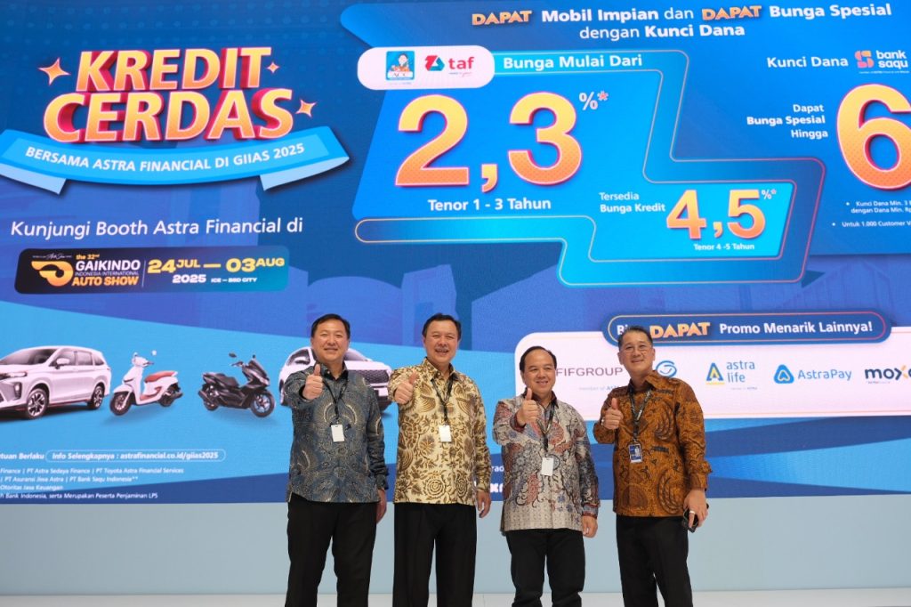 Kredit Mobil, GIIAS 2025, Chief Executive Officer, ACC, Hendry Christian,Presiden Direktur, TAF, Agus Prayitno, Astra Credit Companies,Toyota Astra Financial Services