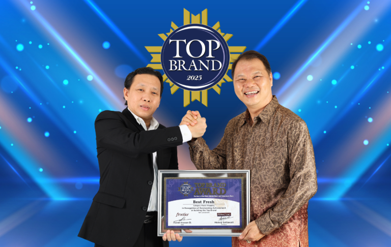 Dipercaya Konsumen, BestFresh Raih Top Brand Award 2025