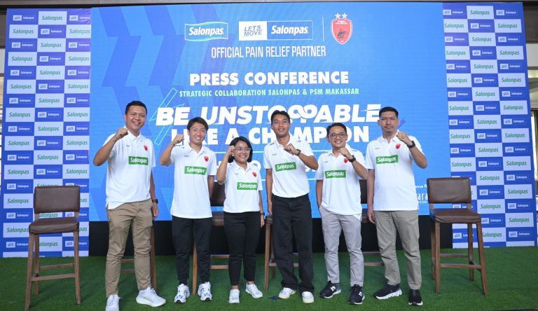 Salonpas dan PSM Makassar Gaungkan Semangat “Be Unstoppable Like a Champion”