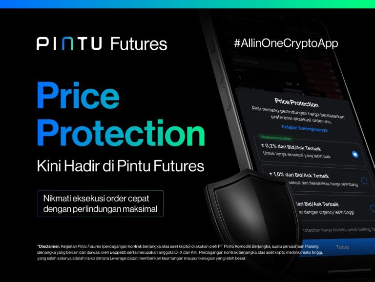 PINTU Hadirkan Price Protection untuk Lindungi Trader dari ‘Lonjakan’ Harga Kripto