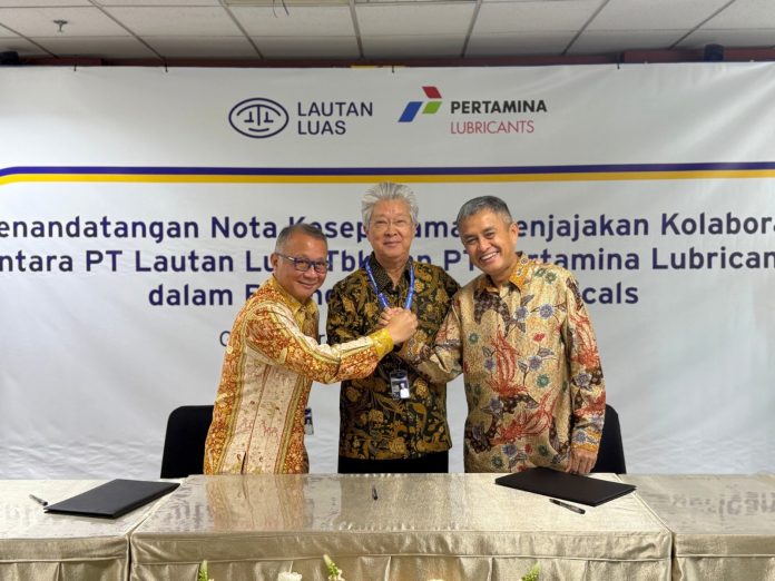 Sinergi Strategis Lautan Luas dan Pertamina Lubricants untuk Perkuat Rantai Pasok Domestik 