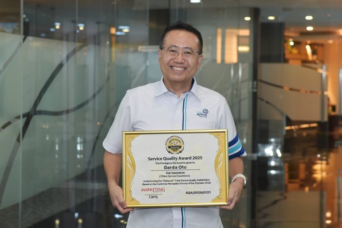 Garda Oto Raih Service Quality Award 2025