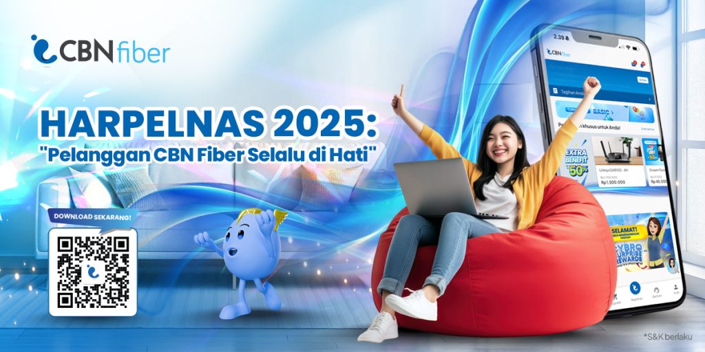 Rayakan Hari Pelanggan Nasional dengan Kampanye “Pelanggan CBN Fiber Selalu di Hati”