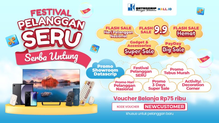 Festival Pelanggan Serba Untung Datascrip di Hari Pelanggan Nasional 2025