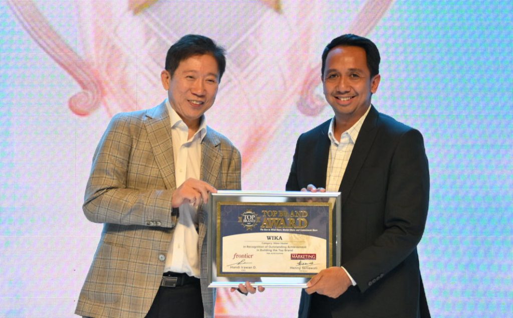 WIKA Water Heater Raih Top Brand Award 2025
