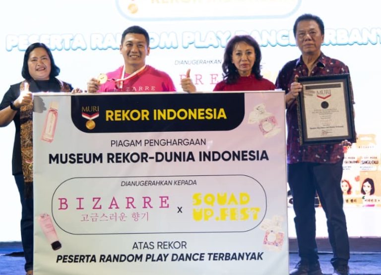 Bizarre, Parfum Anak Bangsa Raih Rekor MURI