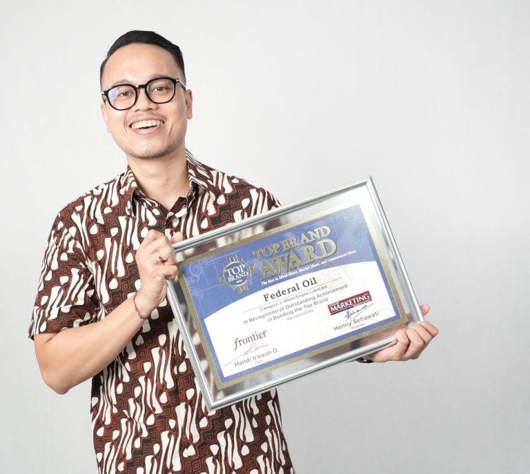 Dipercaya Konsumen, Federal Oil Sabet Top Brand Award 2025