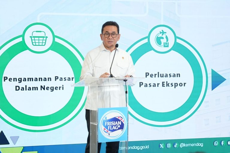 Mendag Resmikan Ekspor Susu FFI Rp2 Triliun ke Asia Tenggara