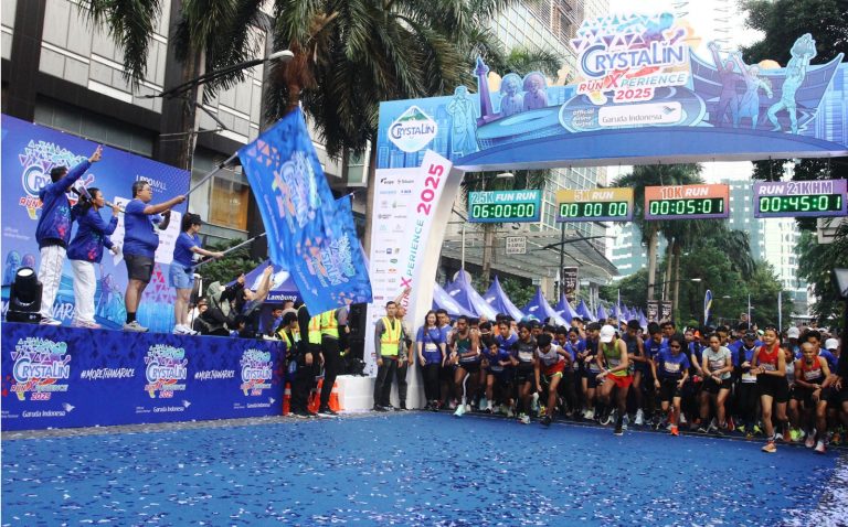 Crystalin RunXperience 2025 Gaet Lebih dari 8.000 Pelari