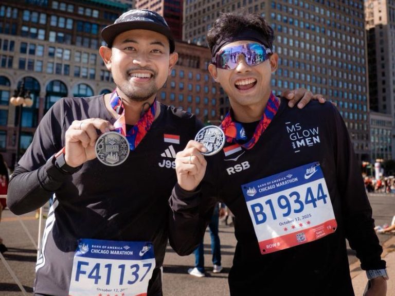 Tim Chicaglow MS Glow for Men Sumbang Dua Pelari di Top 10 Tercepat Indonesia Chicago Marathon 2025