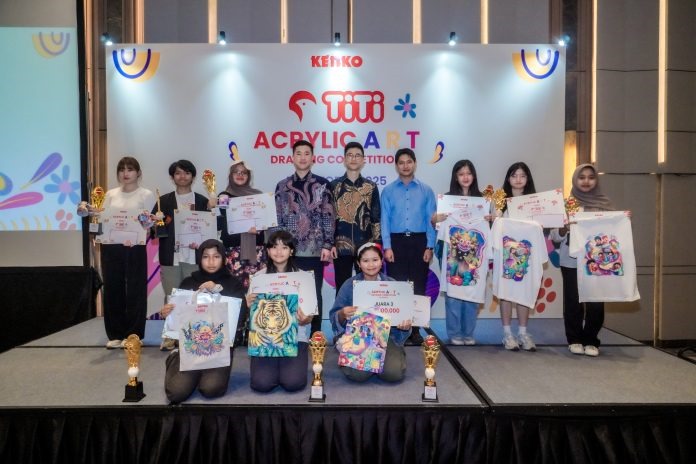 Kenko Stationery dan TiTi sukses menggelar Acrylic Art Drawing Competition 2025 di Jakarta.