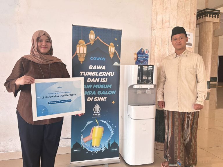 Coway Indonesia Donasi Water & Air Purifier ke Masjid dan Yayasan Jakarta 2025
