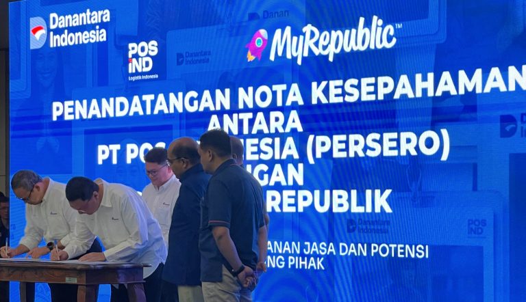 MyRepublic Gandeng PT Pos Percepat Akses Internet Regional