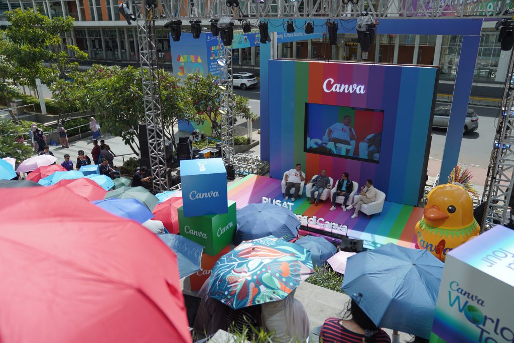Canva Indonesia,Canva World Tour,komunitas creator, Pusat #GampangDiCanva, Berita Marketing, komunitas, Canva Indonesia,#GampangDiCanva,Canva World Tour,Workshop Canva Jakarta,Komunitas kreator Indonesia,Canva AI,Pelatihan desain Canva, komunitas canva, Canva World Tour 2025, Berita Marketing, Canvassador, GEKRAFS, Gerakan Ekonomi Kreatif Nasional, Canva AI